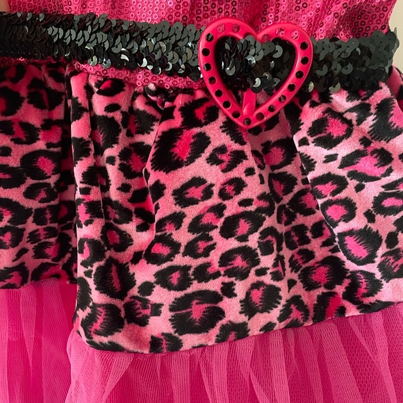 Girls Pink Halloween Costume Size M - Picture 4 of 5